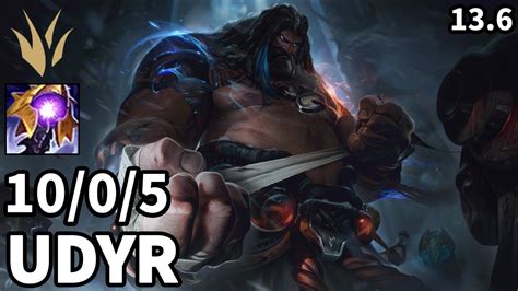 Udyr Jungle Vs Volibear Euw Master Patch Youtube