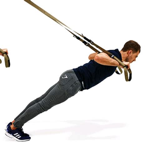 Trx Pompe Exercise How To Workout Trainer By Skimble