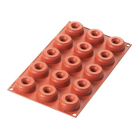 Silikomart Compartment Mini Donut Silicone Baking Mold X