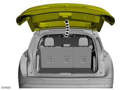 Ford Escape General Procedures Liftgate Alignment Body Closures