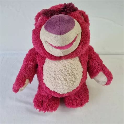 TOY STORY 3 Lotso Huggin Bear Disney Pixar Soft Toy Plush 12 Tall EUR