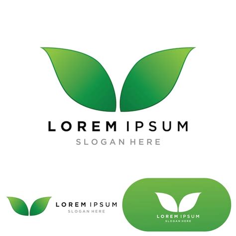 Premium Vector Logos Of Green Tree Leaf Ecology