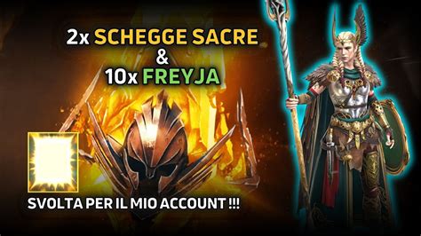 Schegge Sacre Per Freyja E Thor In Raid Shadow Legends Youtube