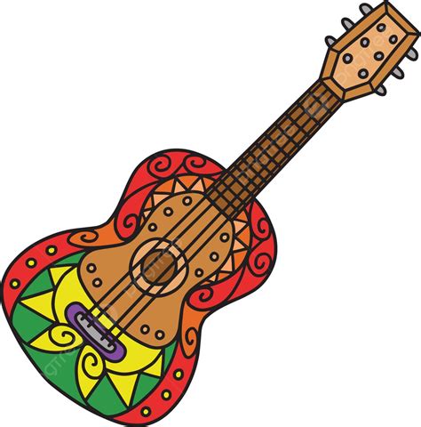 Cinco De Mayo Mexican Guitar Cartoon Clipart Picture Tradition Toddler