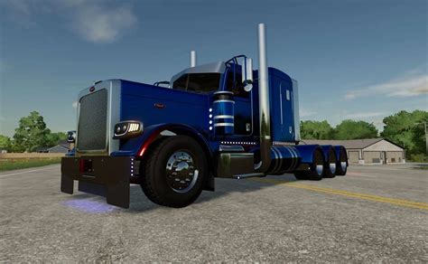 Custom Peterbilt 389 V10 Fs22 Mod Farming Simulator 22 Mod