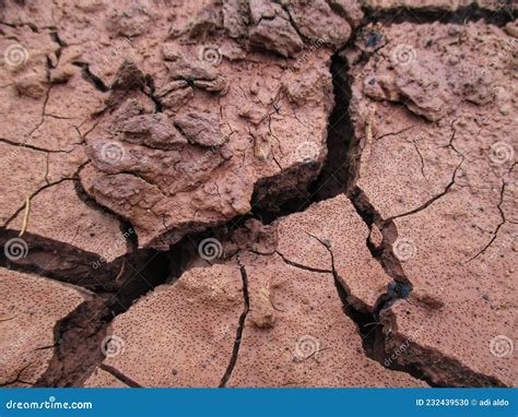 Textura Rachada De Fibra De Solo Numa Aldeia Em Kalimantan Foto De