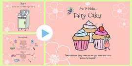 Fairy Cake Recipe Sheet Fairy Cake Recipe Cards Recipe Card