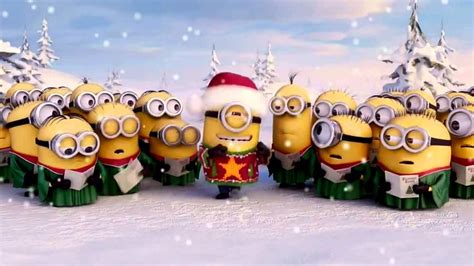 Minion Gifs divertidos de villancicos navideños Minions Christmas