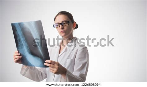 Traumatology Surgeon Roentgenogram Xray Stock Photo