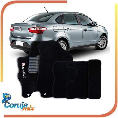 Tapete Carpete Grand Siena 12 16 Personalizado Preto C Logo R 67 90