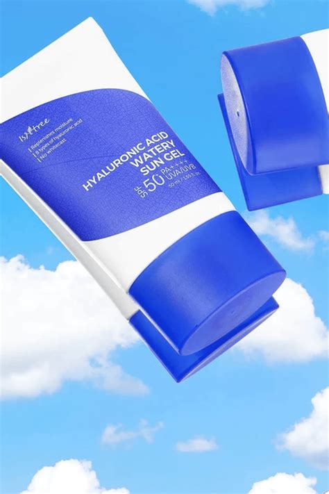 Isntreehyaluronic Acid Watery Sun Gelspf 50pa Glow Time