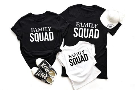 Family Squad Shirts Family Matching Shirts Daddy And Son | Etsy