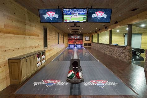 Home Bowling Alley Custom Bowling Alleys In Homes