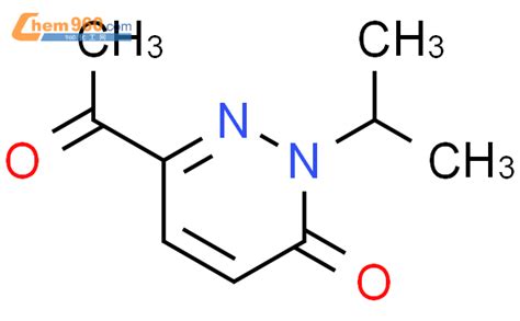 866262 90 0 3 2H PYRIDAZINONE 6 ACETYL 2 1 METHYLETHYL 化学式结构式分子式