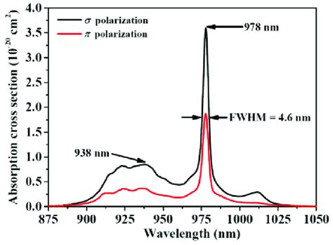 Room Temperature Polarized Absorption Cross Section Spectra Of