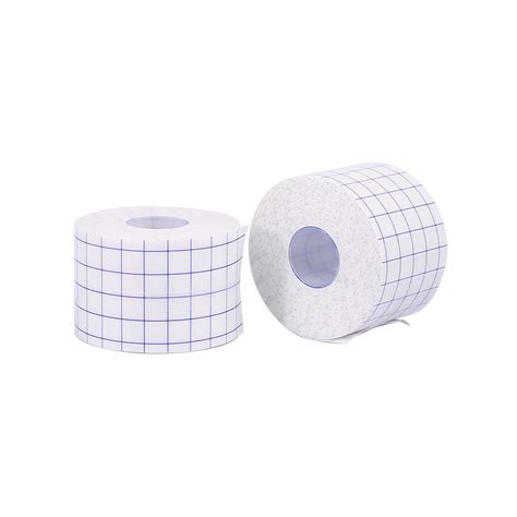 Non Woven Fabric Medical Adhesive Dressing Tape Fixation Roll White