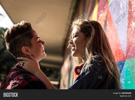 Lesbian Couple Having Image Photo Free Trial Bigstock