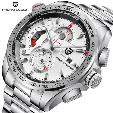 PAGANI DESIGN Chronograph Sport Watches Men Luxury Brand Quartz Watch