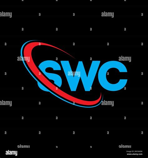 SWC logo. SWC letter. SWC letter logo design. Initials SWC logo linked ...