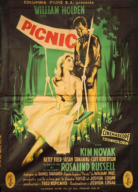 Picnic 1956 French Moyenne Poster - Posteritati Movie Poster Gallery