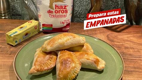 Empanadas de jamón y queso horneadas YouTube