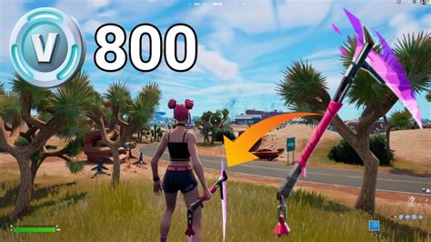 Forsaken Strike Pickaxe Gameplay In Fortnite Sound Test Review