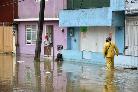 Fuerte Lluvia Deja Afectaciones En Colonias Y Calles De Xalapa