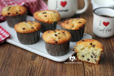 MUFFIN ALLA RICOTTA Con Gocce Di Cioccolato Tutto Fa Brodo In Cucina