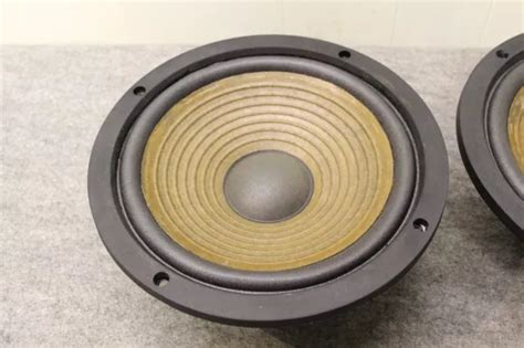 PAIR PIONEER HPM 40 Woofers Speaker Pair PN 25 730A 10 8 OHM Refoamed