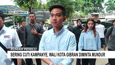 Respons Gibran Saat Diminta Mundur Dari Wali Kota Solo Terima Kasih