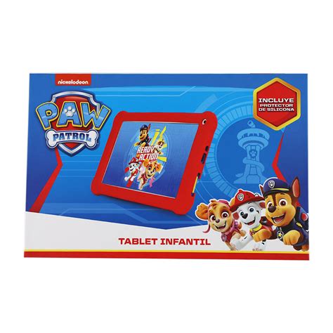 Compara Tablet Smarket Infantil Modelo K75 Paw Patrol