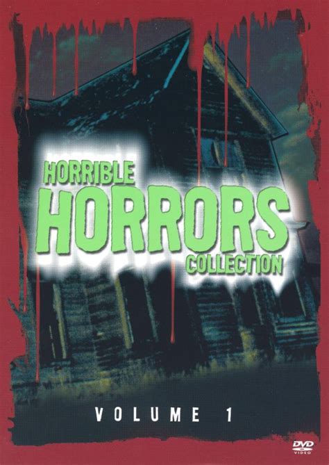 Best Buy Horrible Horrors Collection Vol Discs Dvd