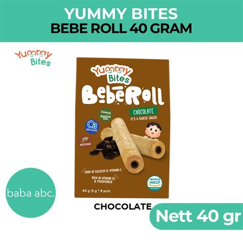 Jual Yummy Bites Bebe Roll Beberoll 40 Gram 9 Mo 9 Bulan Keatas