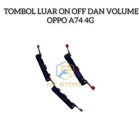 Jual Tombol Luar On Off Dan Volume Oppo A G Pernik Rubber Button