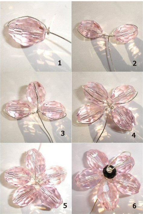 Tutorial How To Make A Wire Wrapped Flower Shaped Beadsandstones