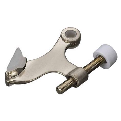 Gatehouse 2 35 In Satin Nickel Hinge Pin Stop In The Door Stops