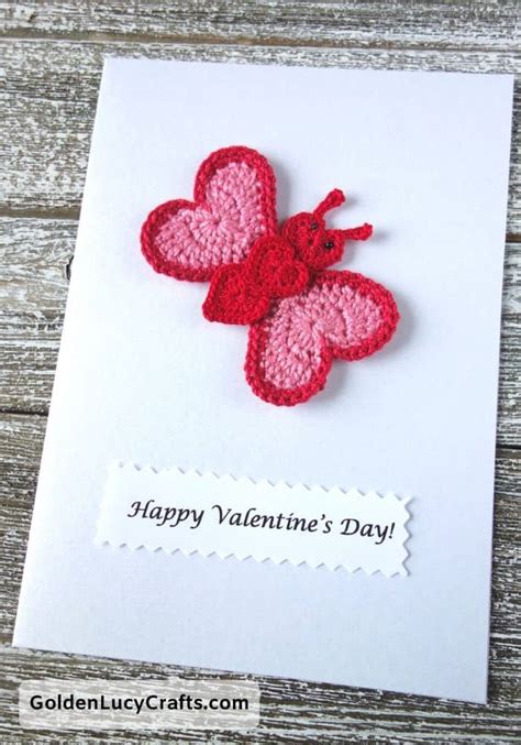 DIY Valentine’s Day Card Ideas, Handmade Cards - GoldenLucyCrafts