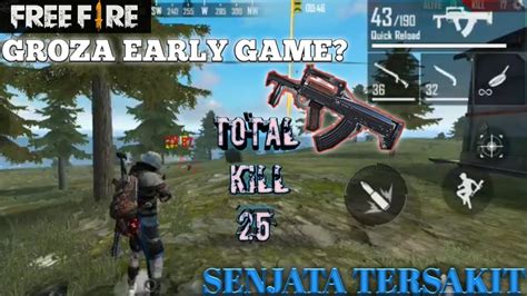 ERLY GAME DIKASIH SENJATA TERSAKIT DI FREE FIRE AUTO BAR BAR