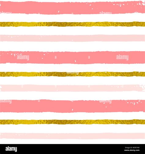 Abstract Striped Seamless Pattern Decorative Grunge Background With