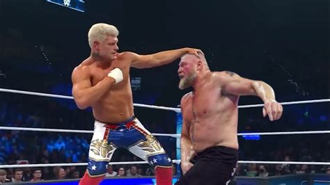 Cody Rhodes Vs Brock Lesnar Full Match WWE Raw 2023 Highlights Cody