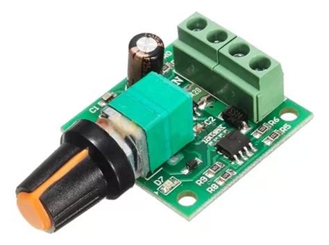 X Controlador Velocidade Pwm Motor V A Dc V Mercadolivre