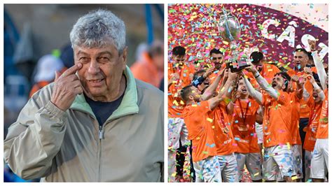 Prima reacție a lui Mircea Lucescu după ce Corvinul a câștigat Cupa