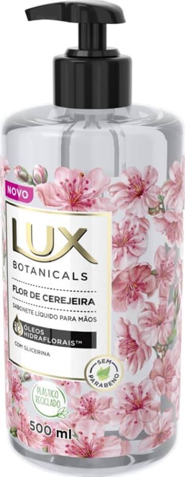 Sabonete Líquido Lux Botanicals Flor De Cerejeira Beleza Na Web