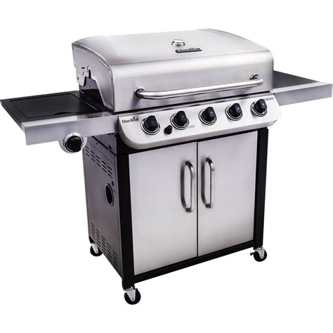 Customer Reviews Char Broil Performance Gas Grill Stainless Steel Black 463373019 Best Buy