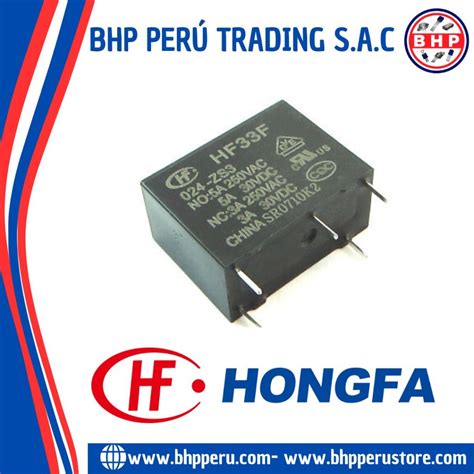 Hf F Zs Hongfa Relay Electromagn Tico Spdt Vdc A Vac