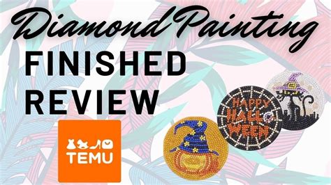 Diamond Painting Finished Review Temu Diamondpainting Temu