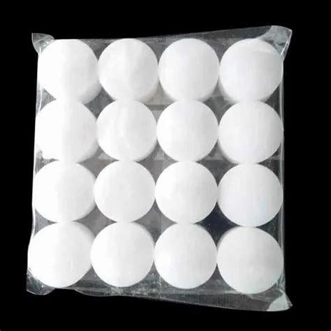 Round White Naphthalene Balls For Toilet Packaging Size G At Rs