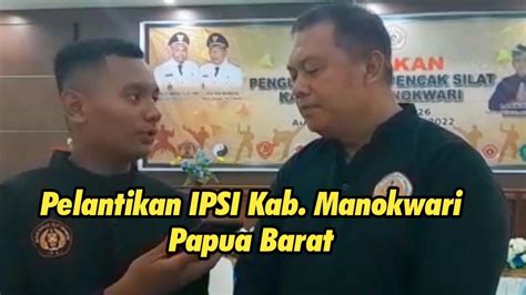 Pelantikan Ipsi Kab Manokwari Youtube