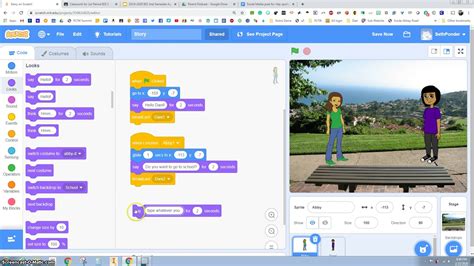 Scratch Make A Story Youtube