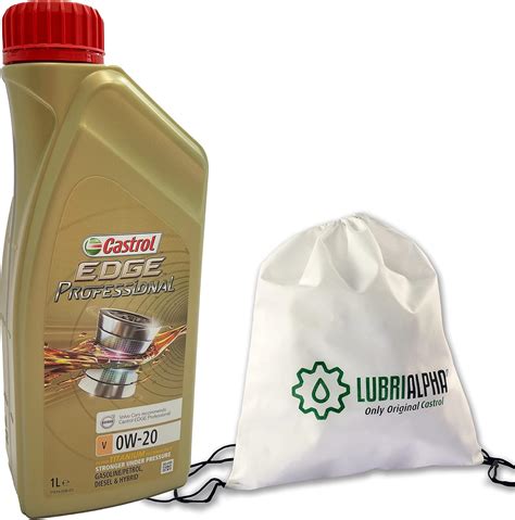 Castrol Edge Professional V 0W-20 Diesel e Benzina Olio motore 0W20 ...